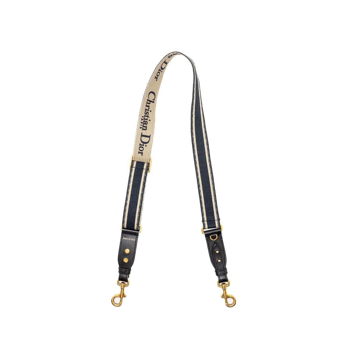 Luxury Dior Adjustable Shoulder Strap Embroidery Multicolour GHW