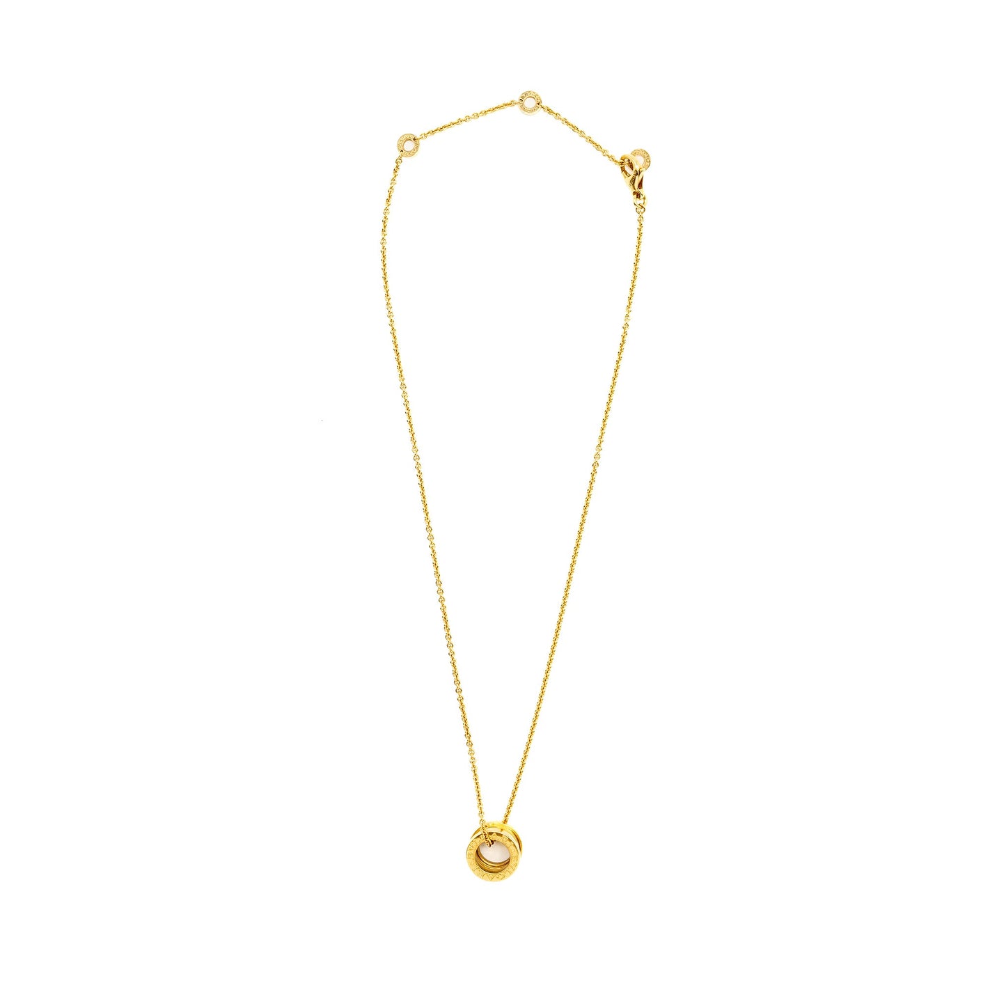 Bvlgari B.zero1 Necklace Yellow Gold