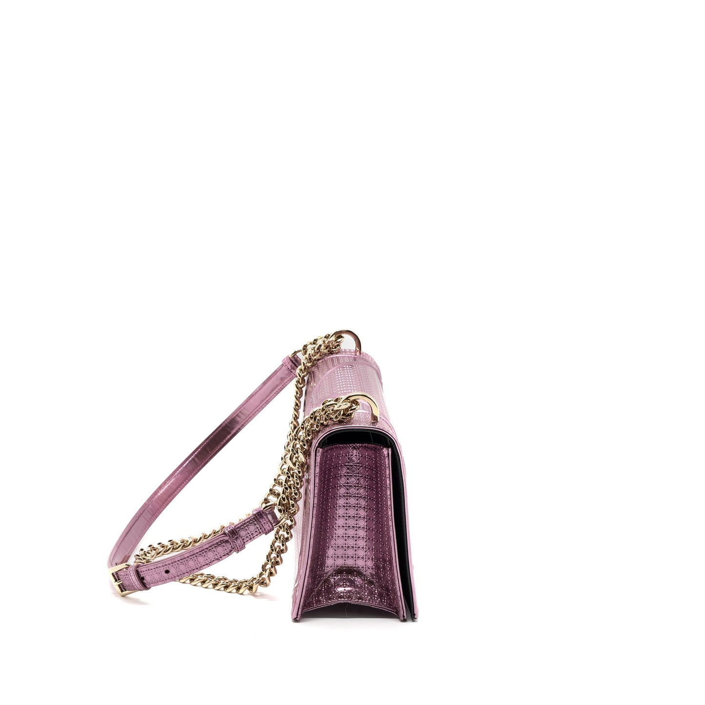 Luxury Dior Luxury Diorama Bag Metallic Pink LGHW