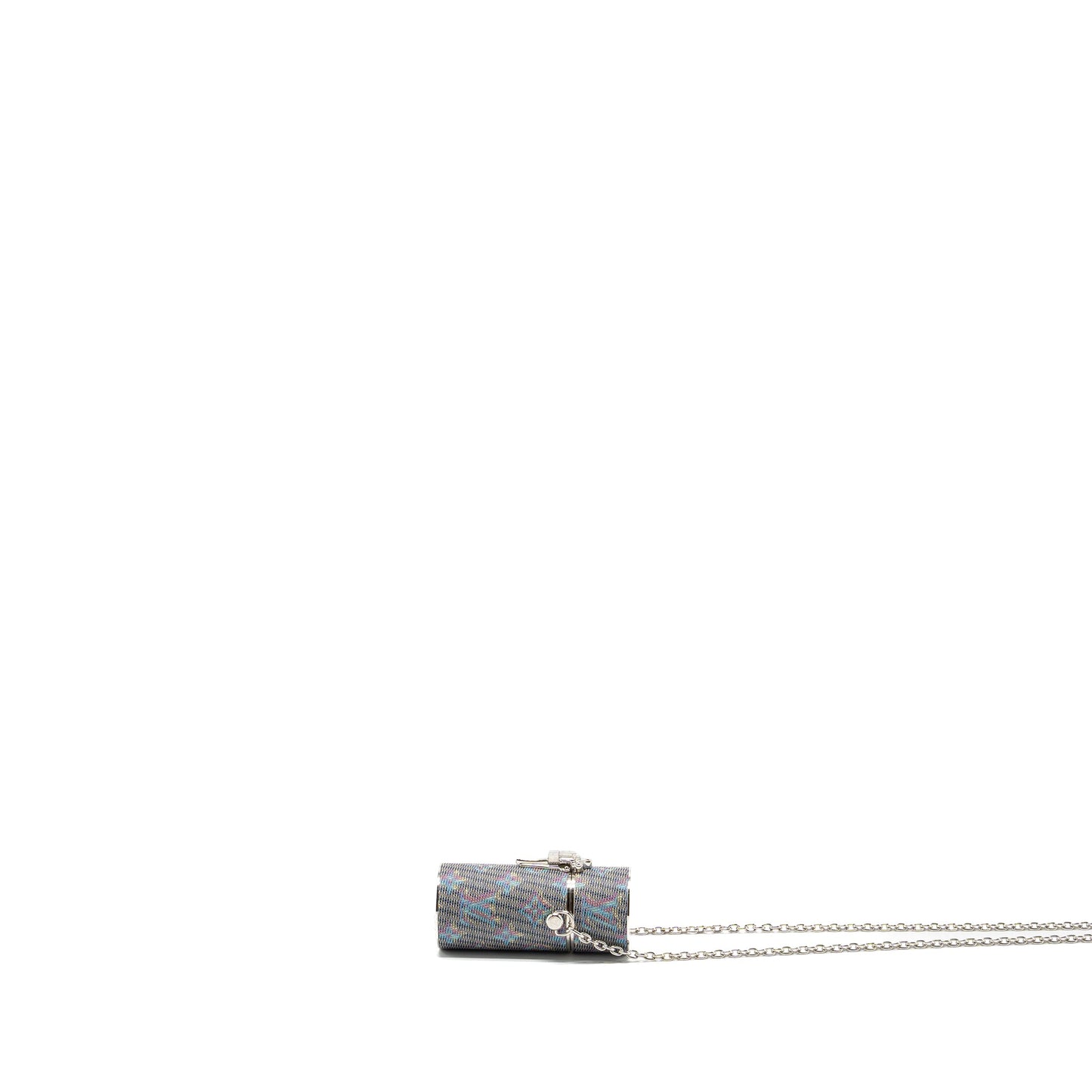 Louis Vuitton Lipstick Case With Chain LV Pop Monogram Multicolour SHW