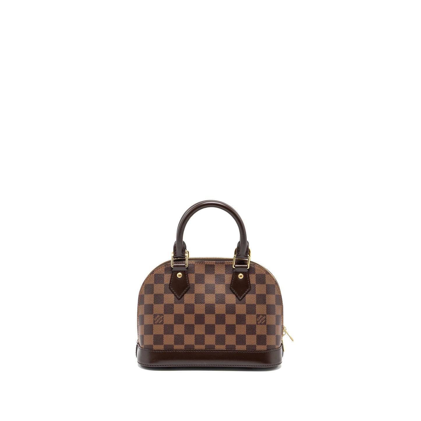 Louis Vuitton Alma bb damier ebene Canvas GHW