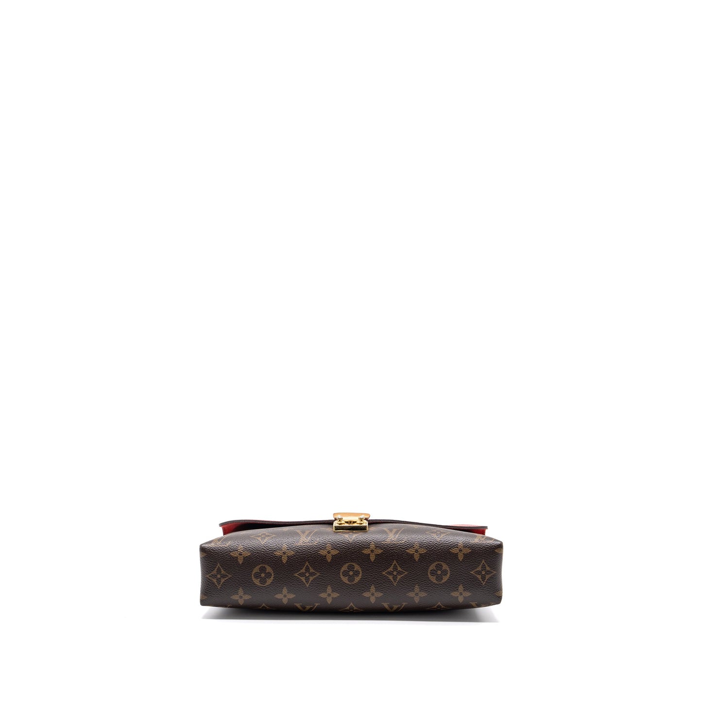 Louis Vuitton Pallas chain bag monogram canvas / calfskin red GHW