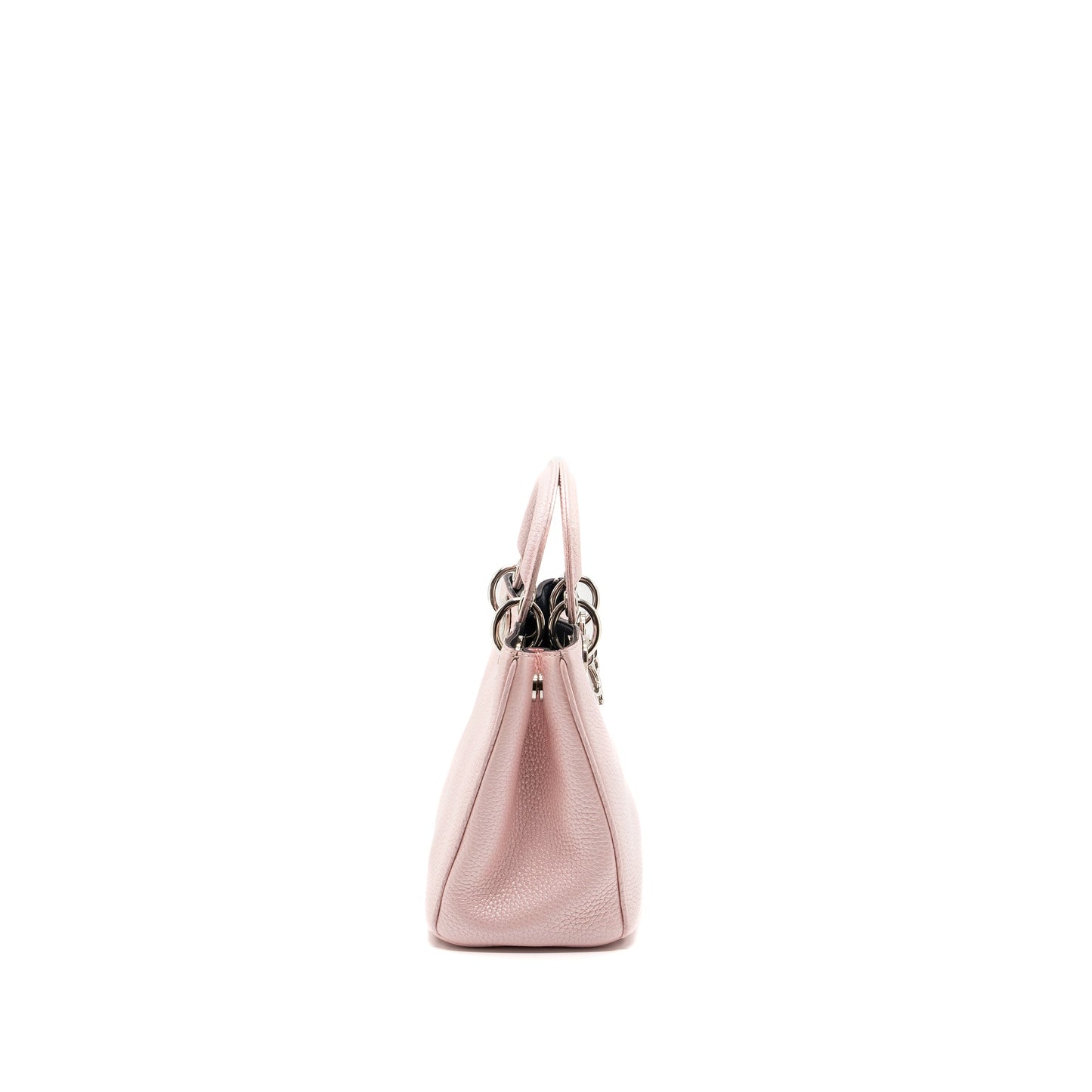 Luxury Dior Mini Luxury Diorissimo Bag Calfskin Pink SHW