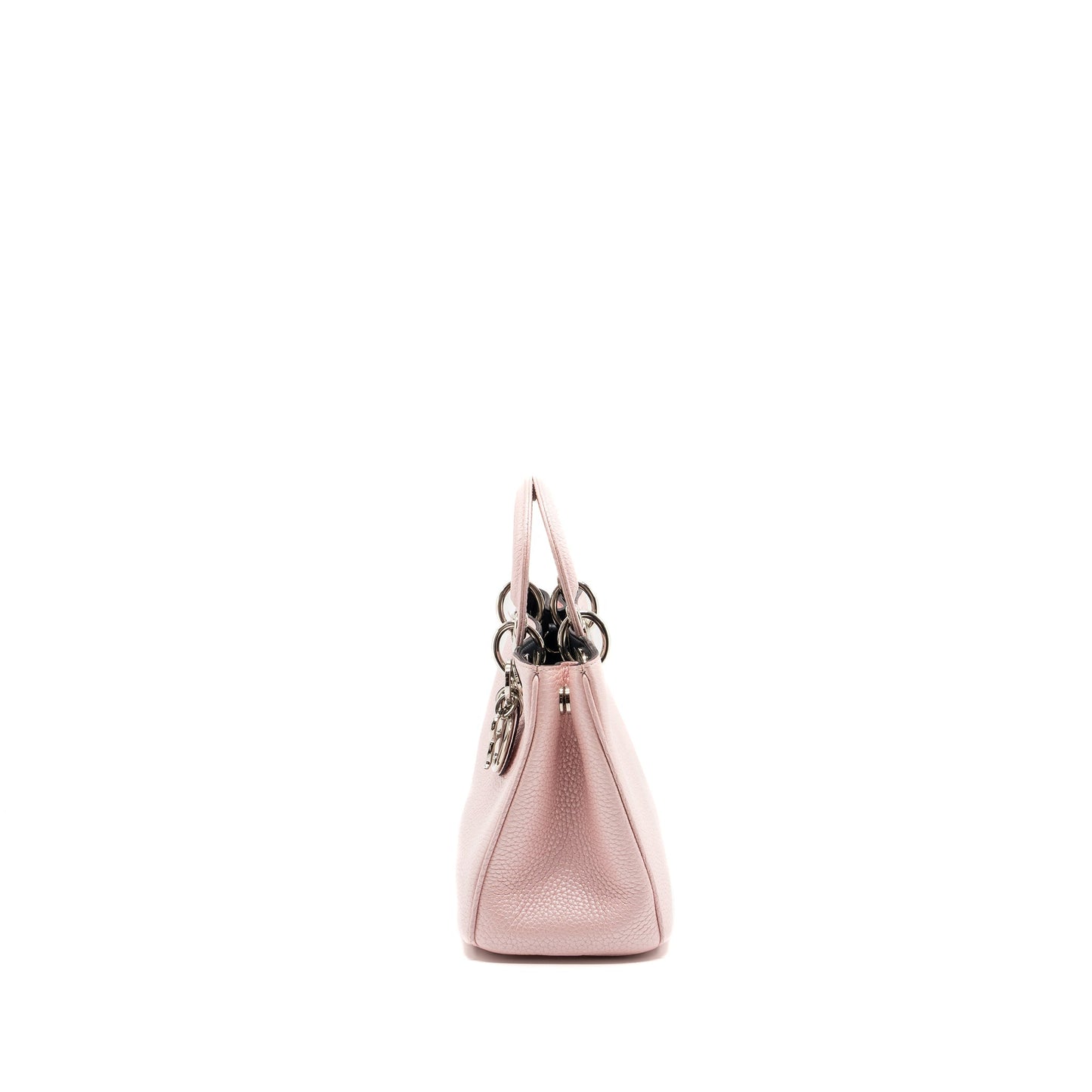 Luxury Dior Mini Luxury Diorissimo Bag Calfskin Pink SHW