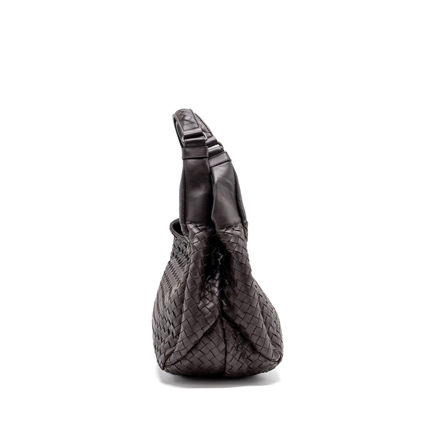 Bottege veneta hobo bag Nappa brown black hardware