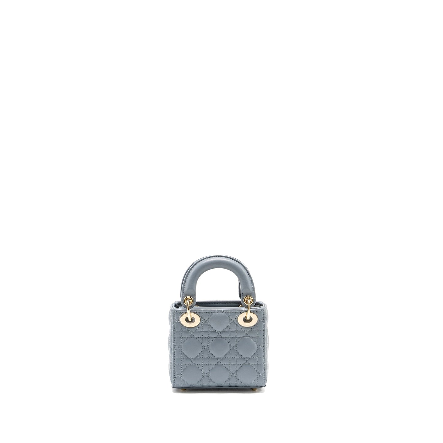 Luxury Dior Lady Luxury Dior Micro Bag Lambskin Cloud Blue LGHW