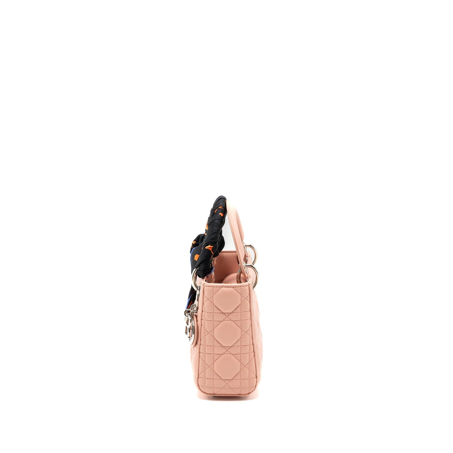 Luxury Dior mini lady Luxury Dior lambskin light pink SHW