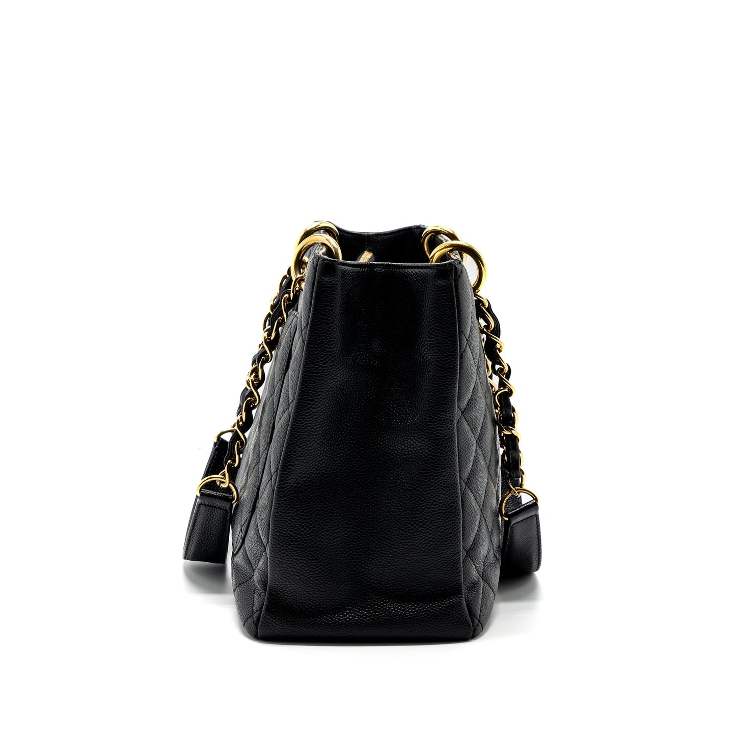 Chanel Grand Shopping Tote Caviar Black GHW
