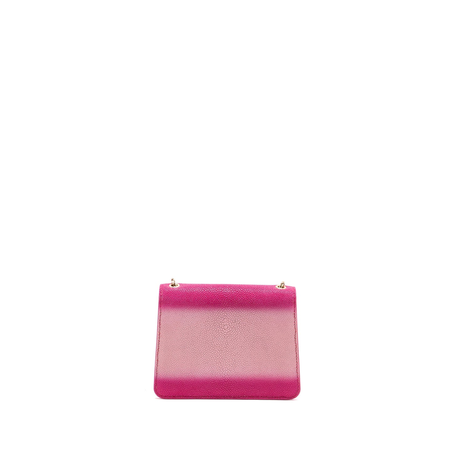 Bvlgari Serpenti forever bag Galuchat iridescent Pink GHW