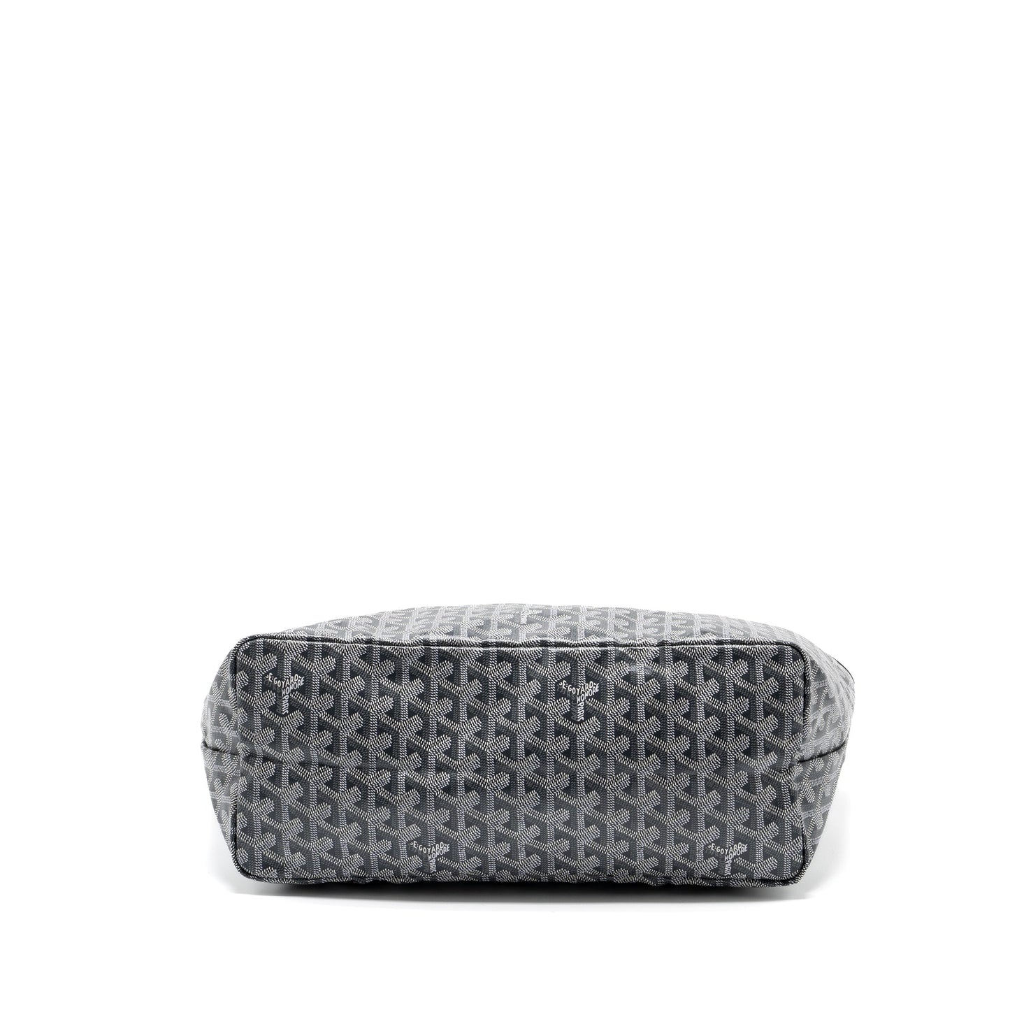 Goyard Saint Louis PM Tote Bag Goyardine Canvas Grey SHW