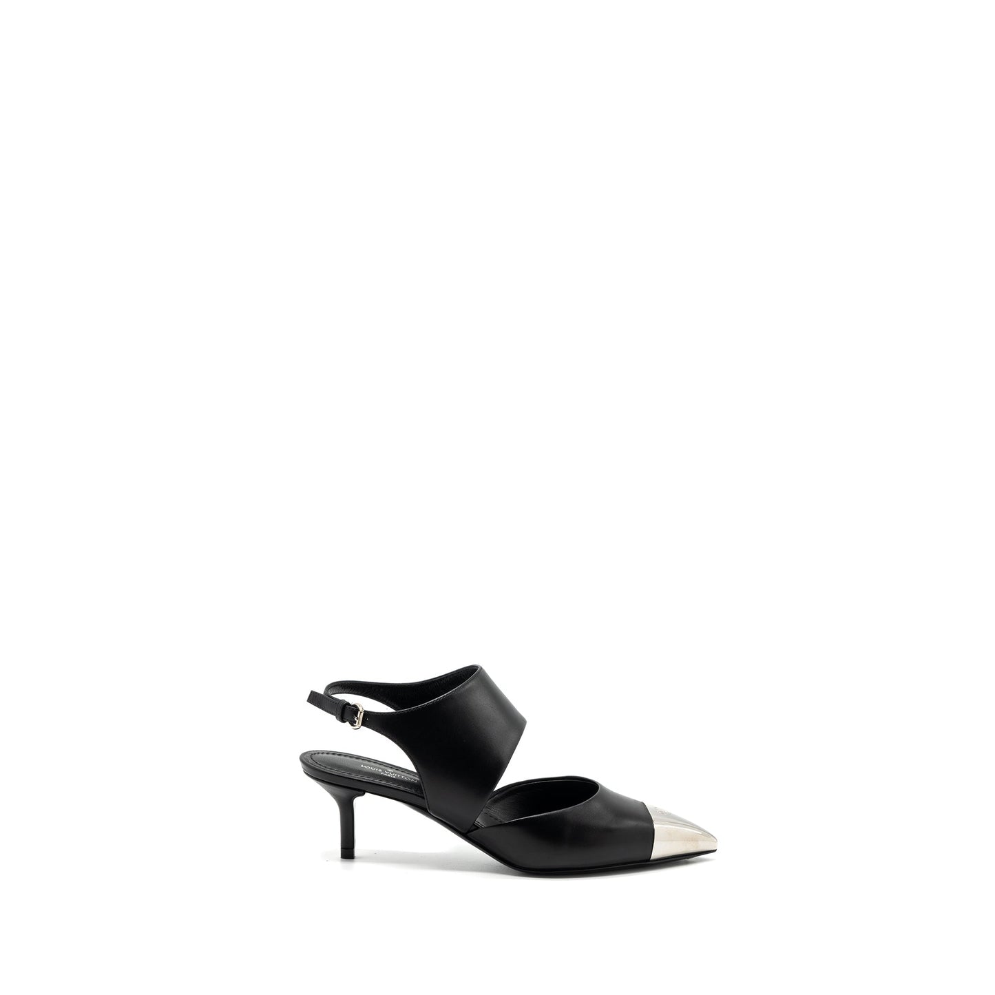 Louis Vuitton Size 35 Urban Twist Pump Leather Black SHW