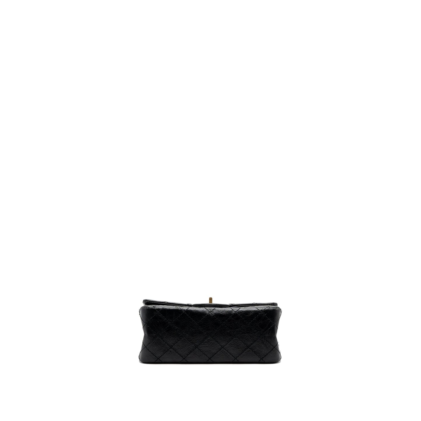 Chanel Mini 2.55 Reissue Flap Bag Aged Calfskin Black GHW