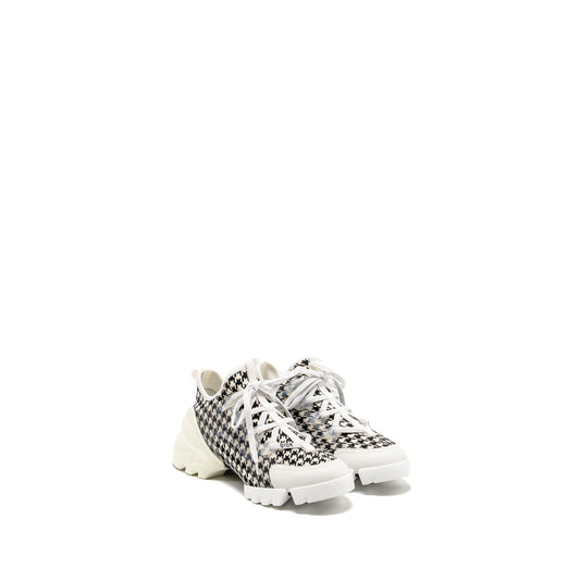 Luxury Dior Size 36 D-Connect Sneaker Houndstooth