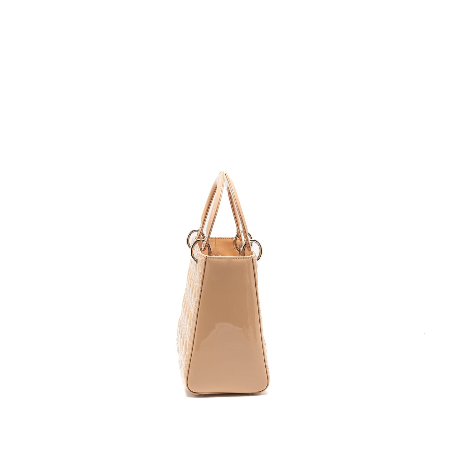 Luxury Dior Medium Lady Luxury Dior patent light pink SHW