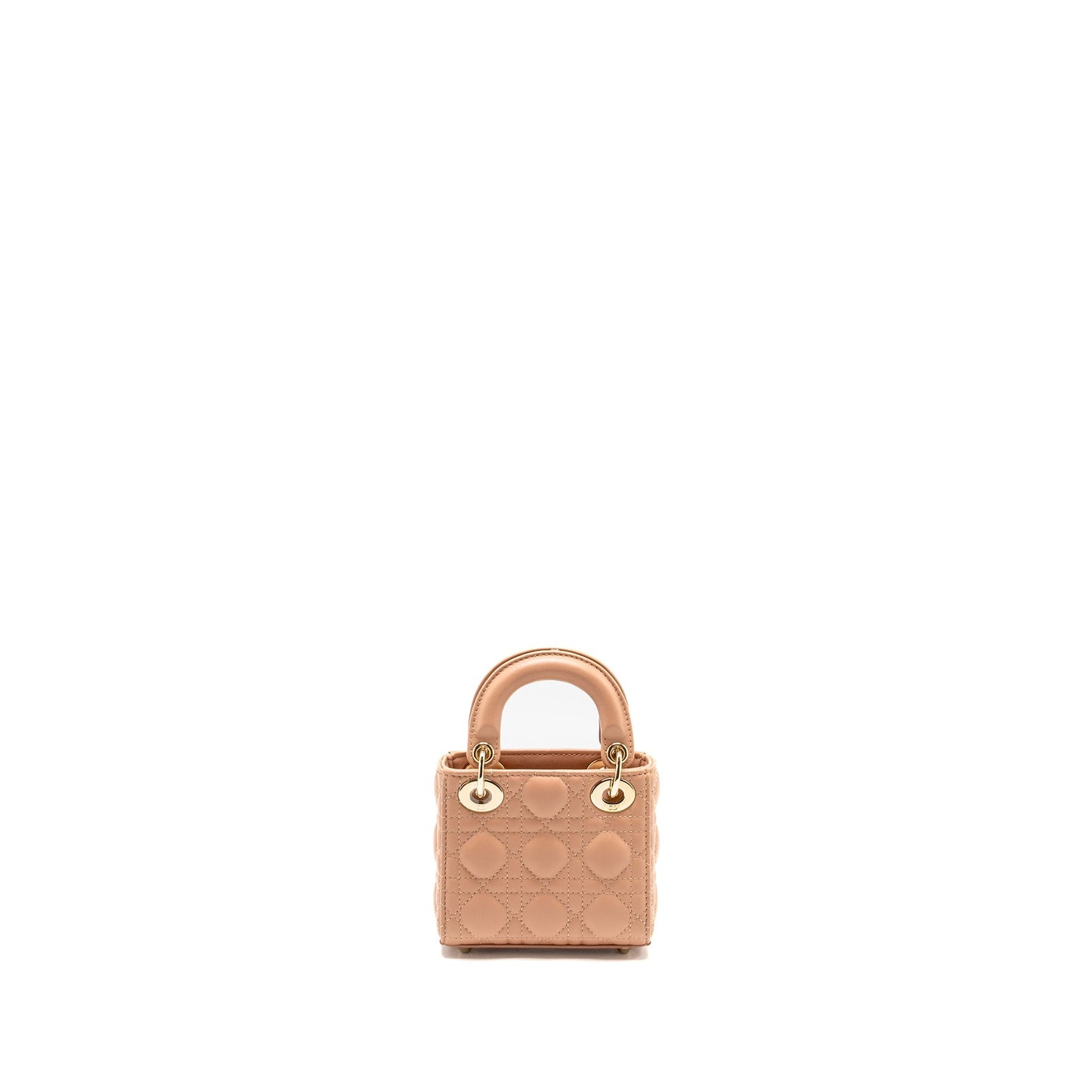 Luxury Dior Lady Luxury Dior Micro Bag Cannage Lambskin Rose Des Vents LGHW