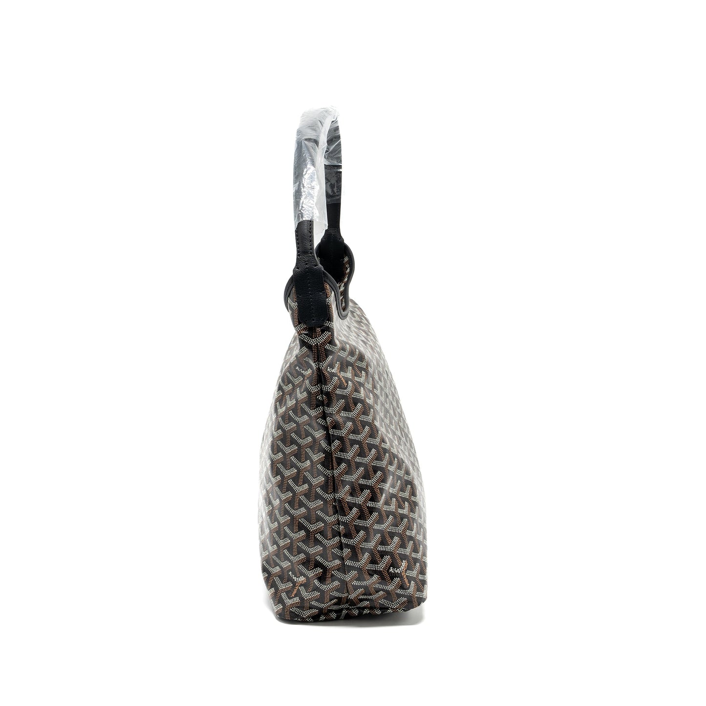 Goyard Boheme Hobo bag goyardline canvas black SHW