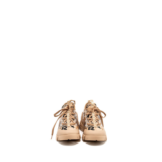 Luxury Dior Size 38 D-Connect Sneaker Multicolour/Beige