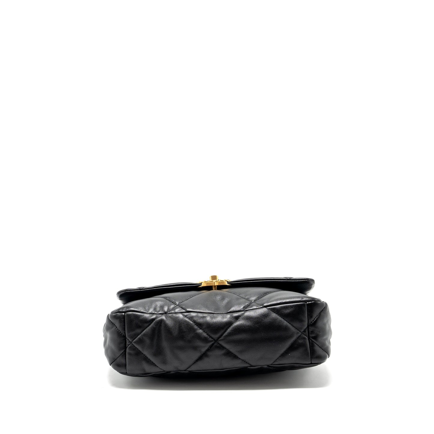 Chanel Medium 19 Bag Lambskin Black Multicoloured Hardware(Microchip)