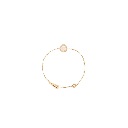 Bvlgari Size SM Bvlgari Bracelet Rose Gold/Mother of Pearl