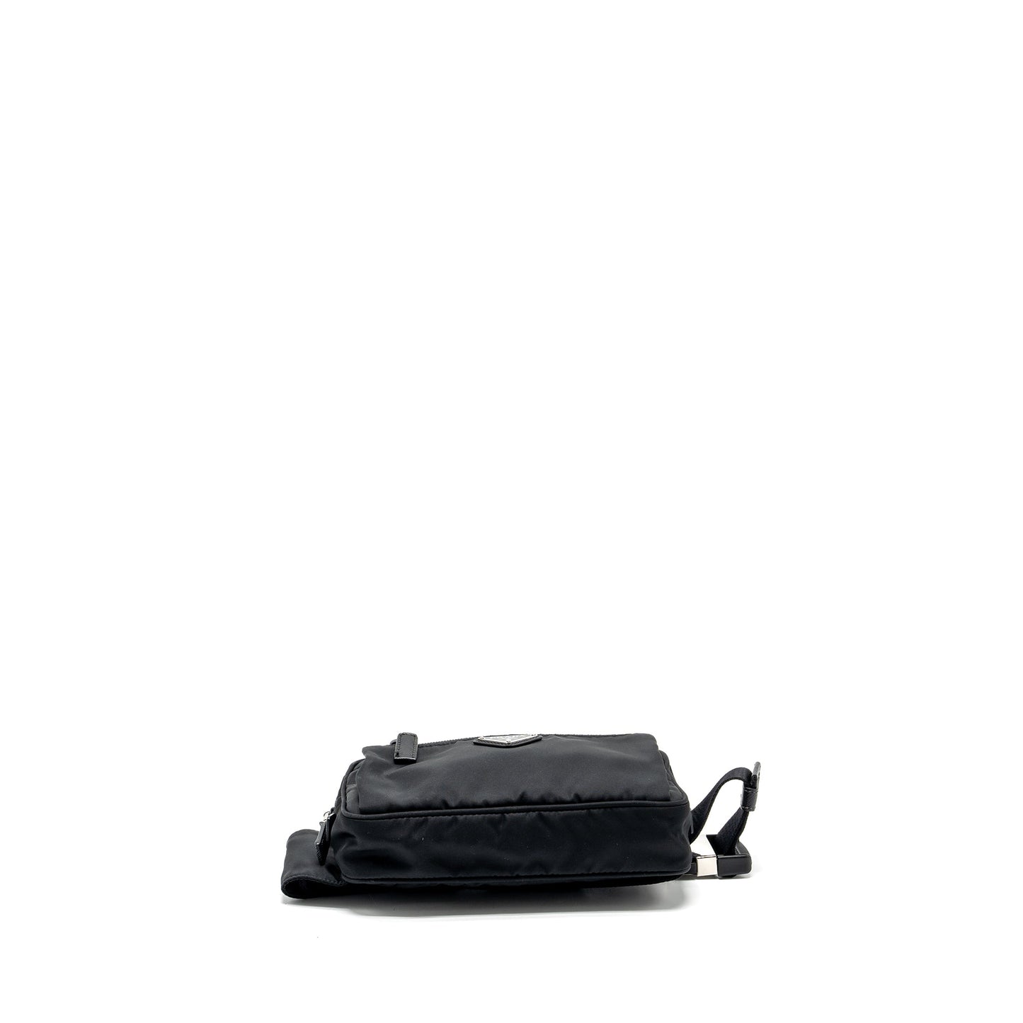 Prada Re-Nylon Belt Bag Nylon Black SHW