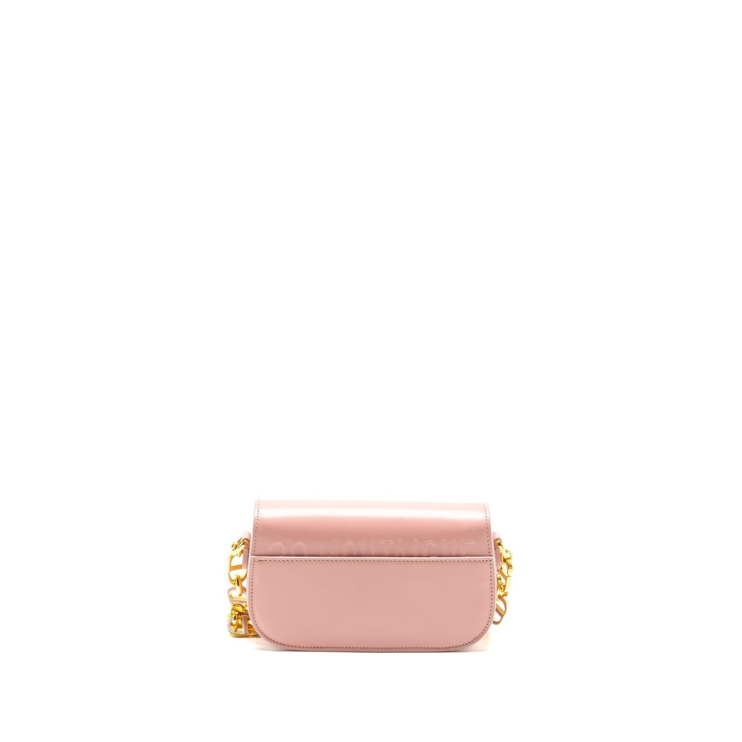Luxury Dior 30 Montaigne Avenue Bag Box Calfskin Pink GHW