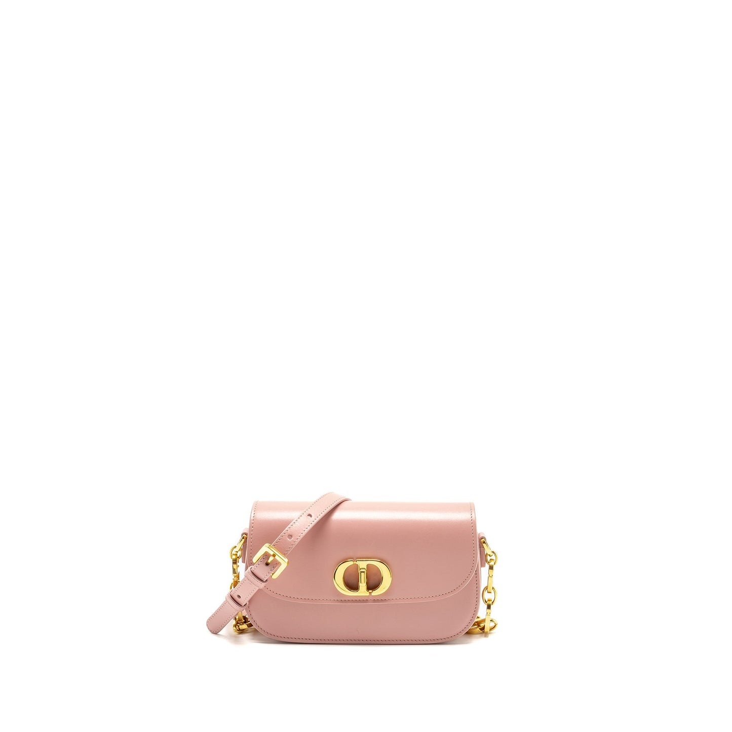 Luxury Dior 30 Montaigne Avenue Bag Box Calfskin Pink GHW