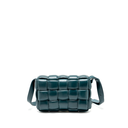 Bottega Veneta Padded Cassette Lambskin Green SHW