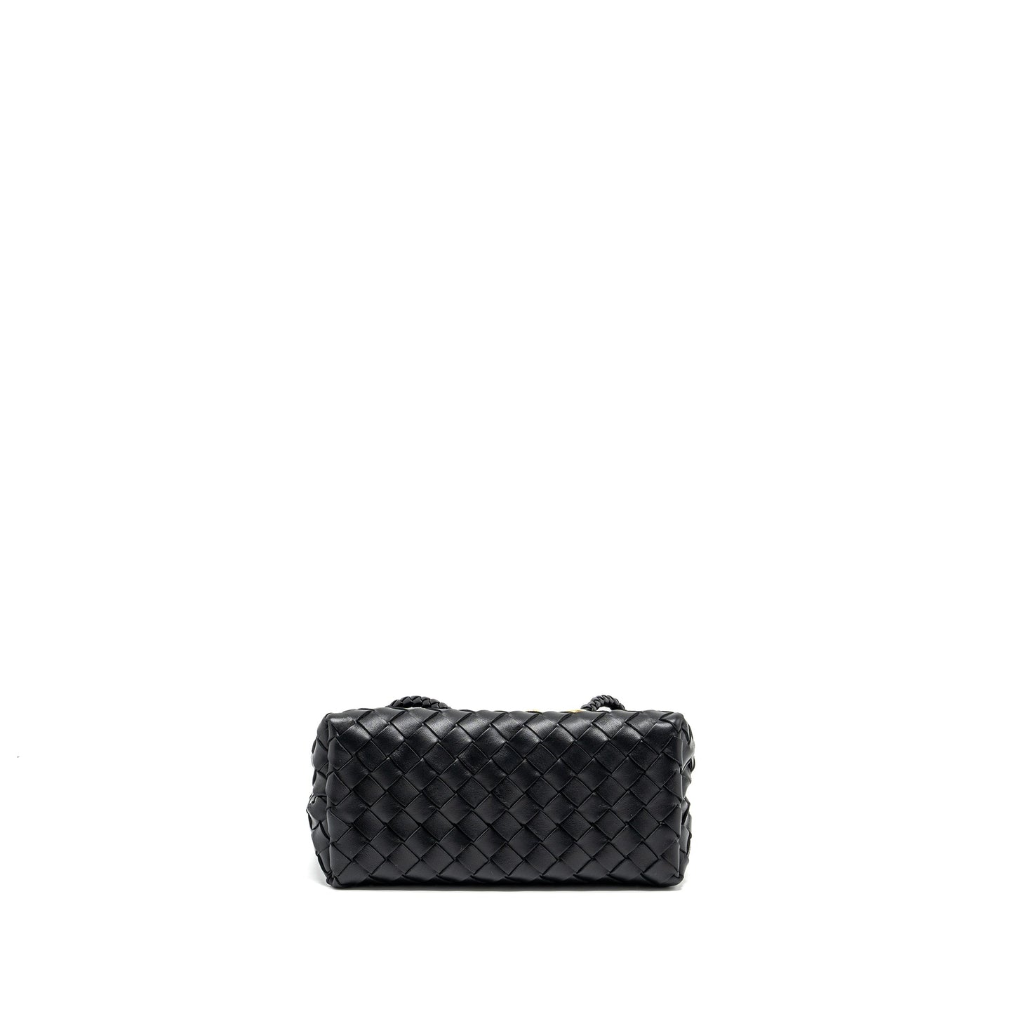 Bottega Veneta Small Andiamo Bag Lambskin Black GHW