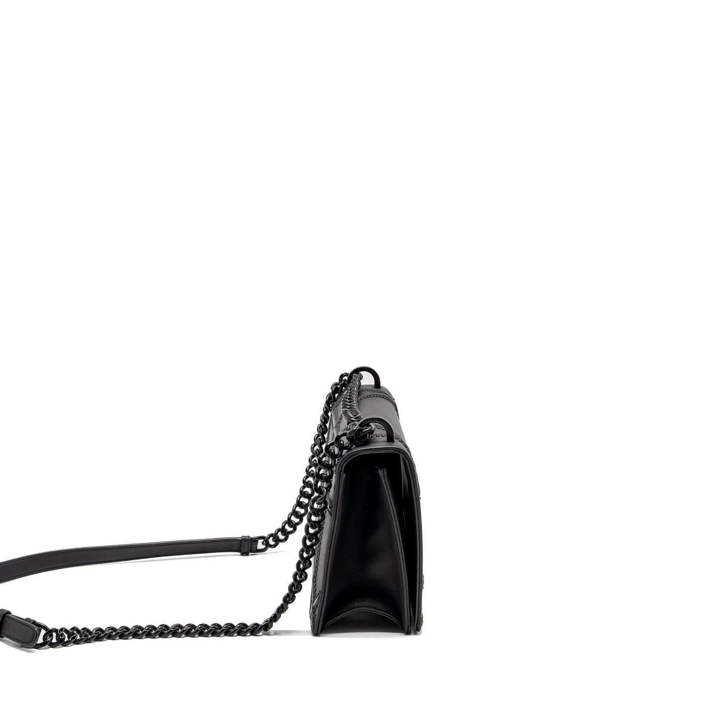Luxury Dior Medium Studded Luxury Diorama Calfskin So Black