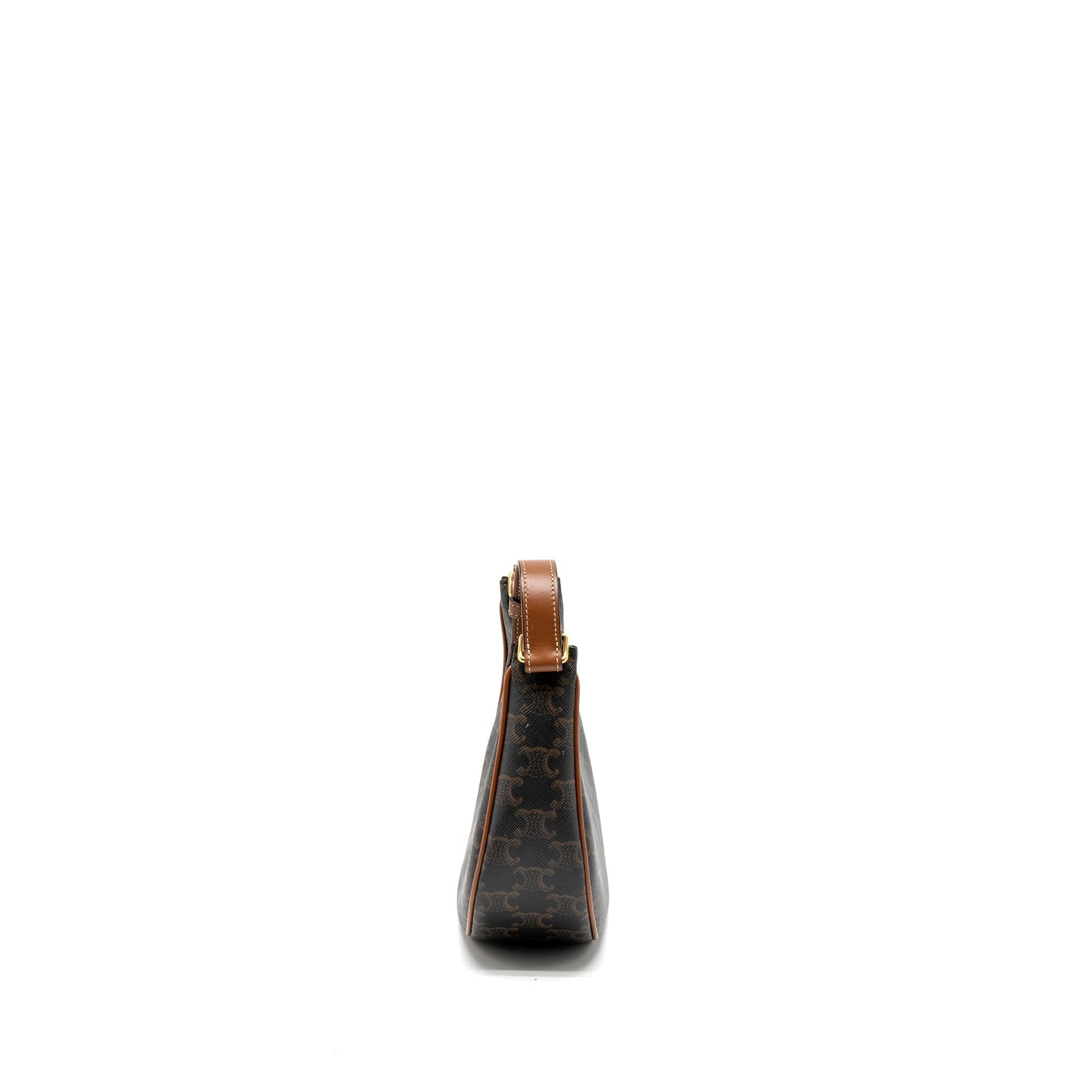 Celine Ava Bag Triomphe Canvas Tan GHW
