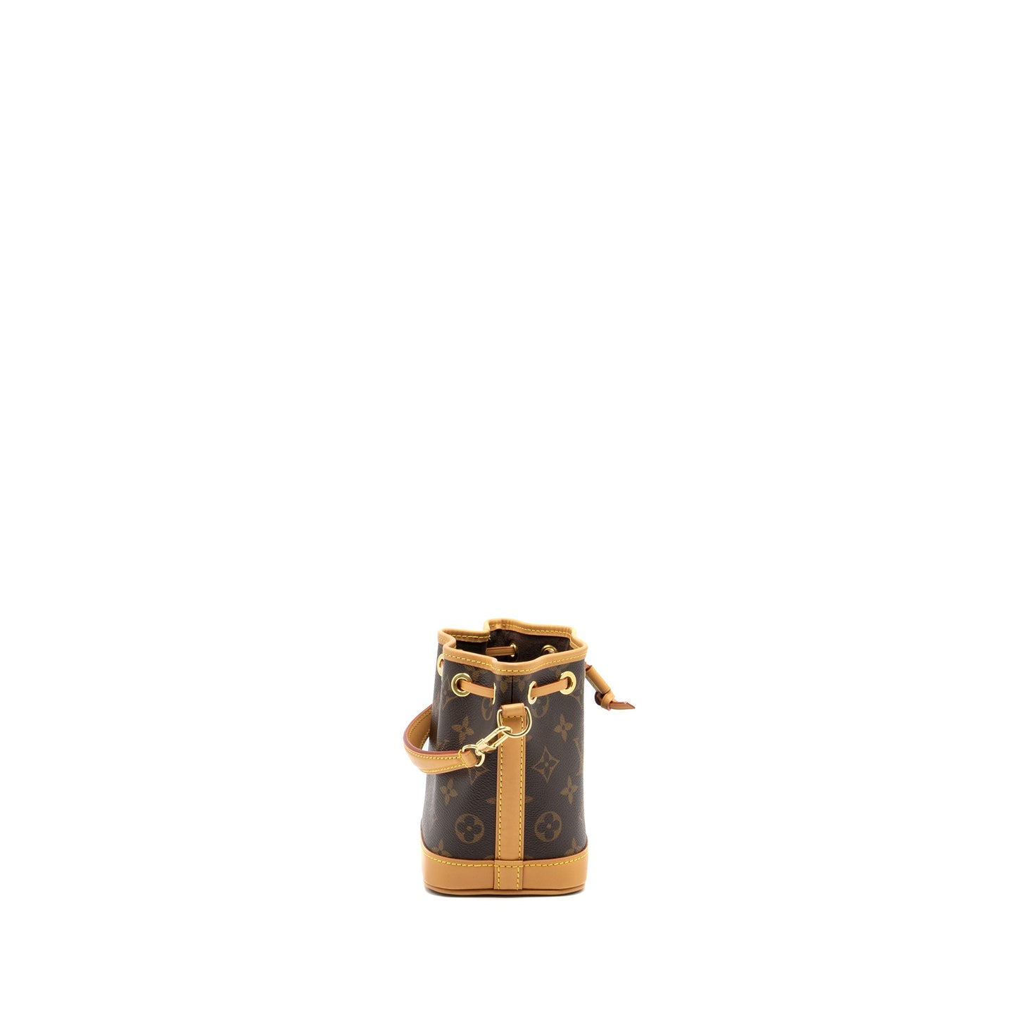 Louis Vuitton Nano Noe Monogram Canvas GHW (New Version)