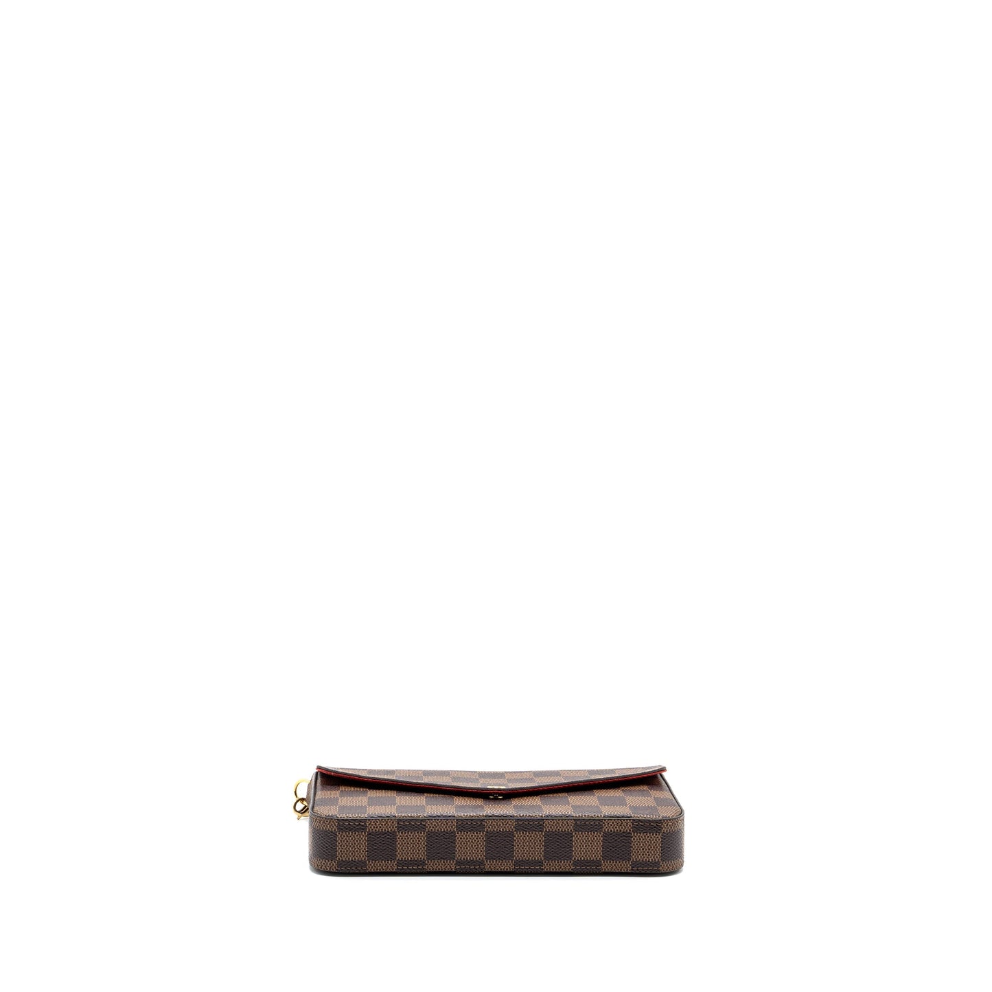 Louis Vuitton Felicie  pochette Damier Ebene canvas GHW