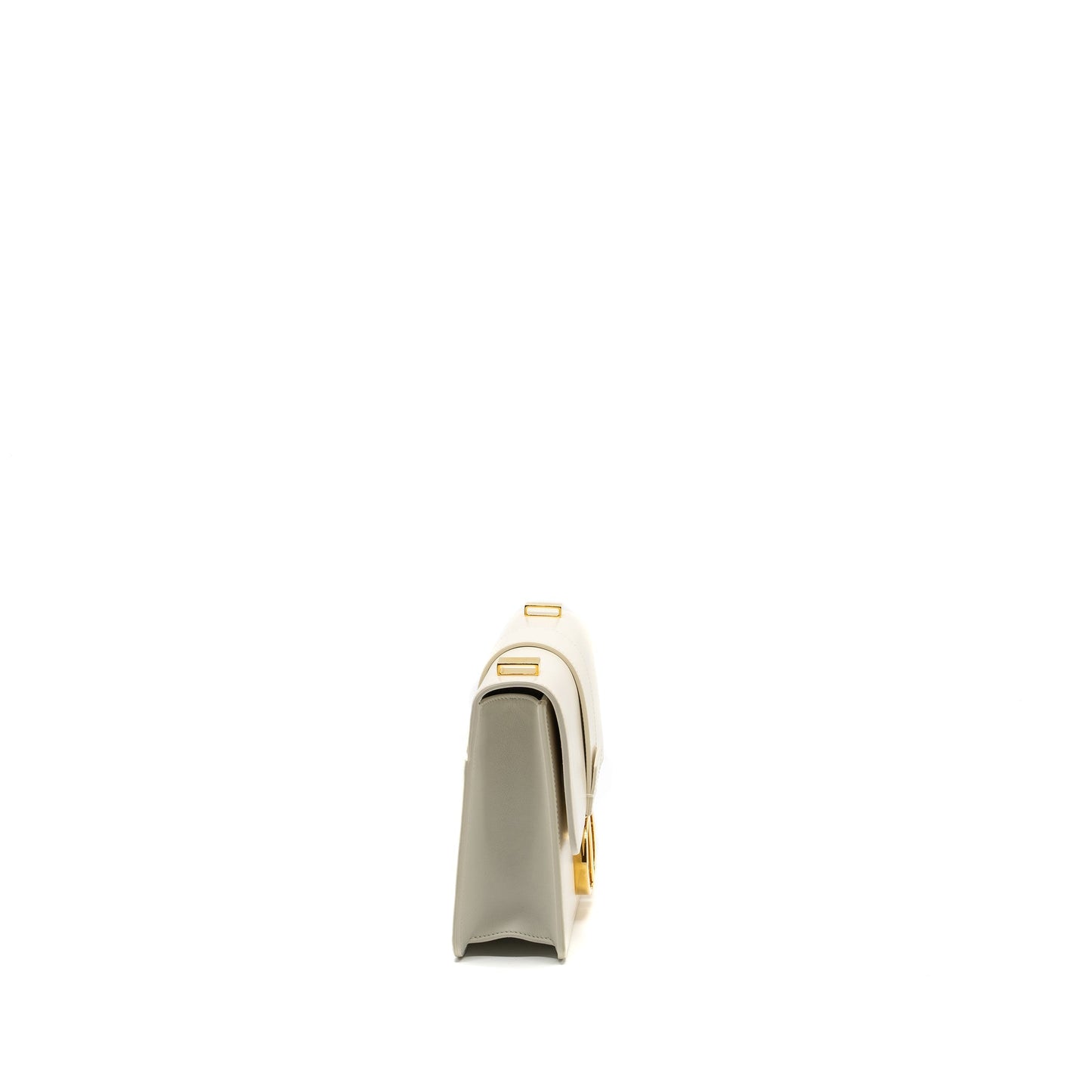 Luxury Dior 30 Montaigne Bag calfskin white GHW