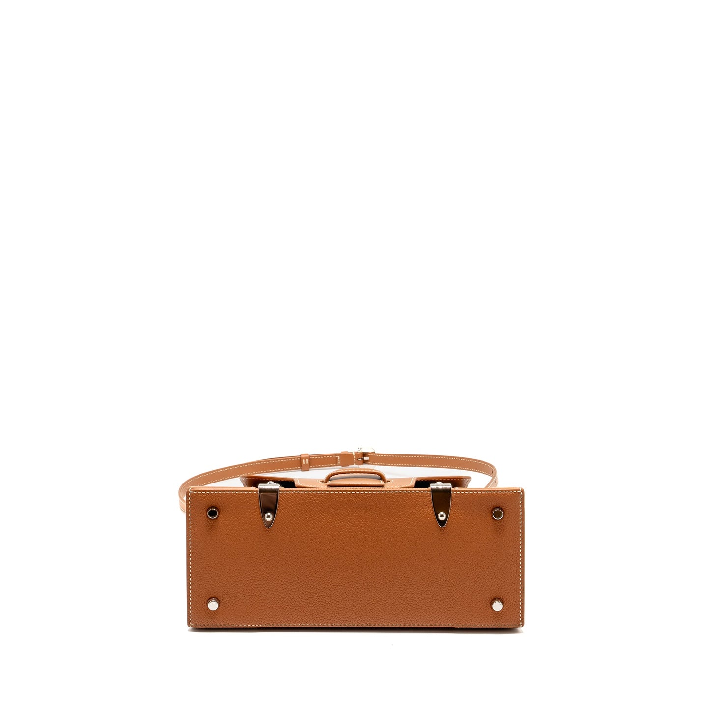 Goyard Structure Saigon PM Bag Calfskin Tan SHW