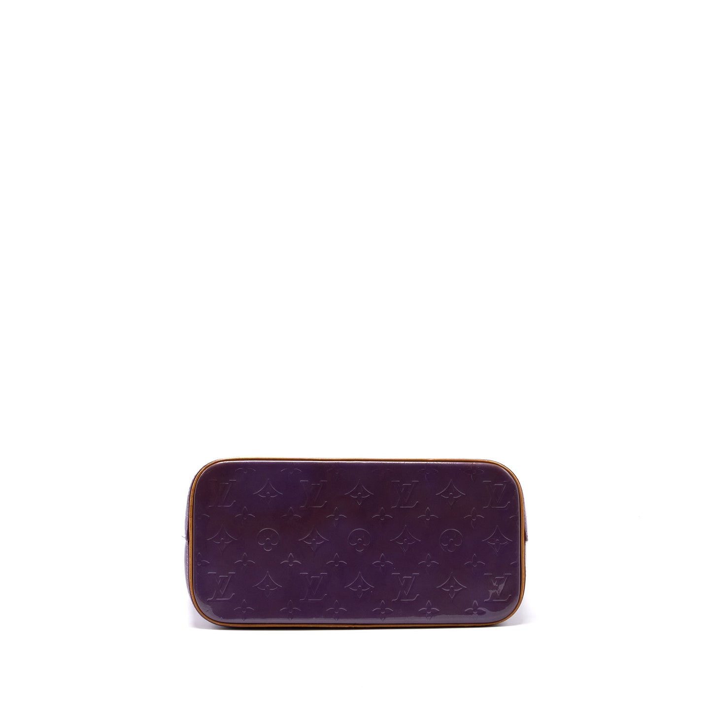 Louis Vuitton Vintage Houston Bag Patent Purple GHW