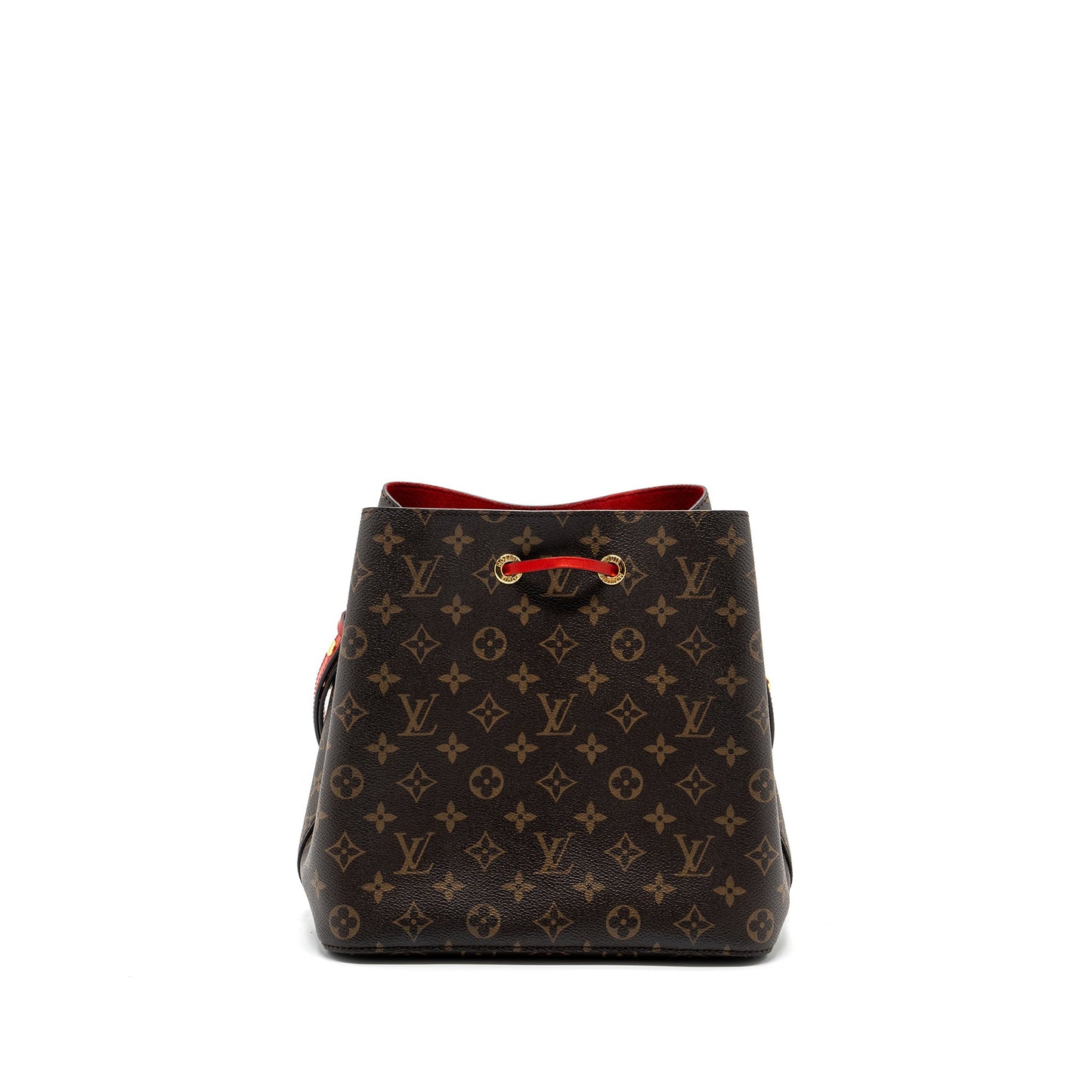 Louis Vuitton neonoe monogram canvas / red GHW