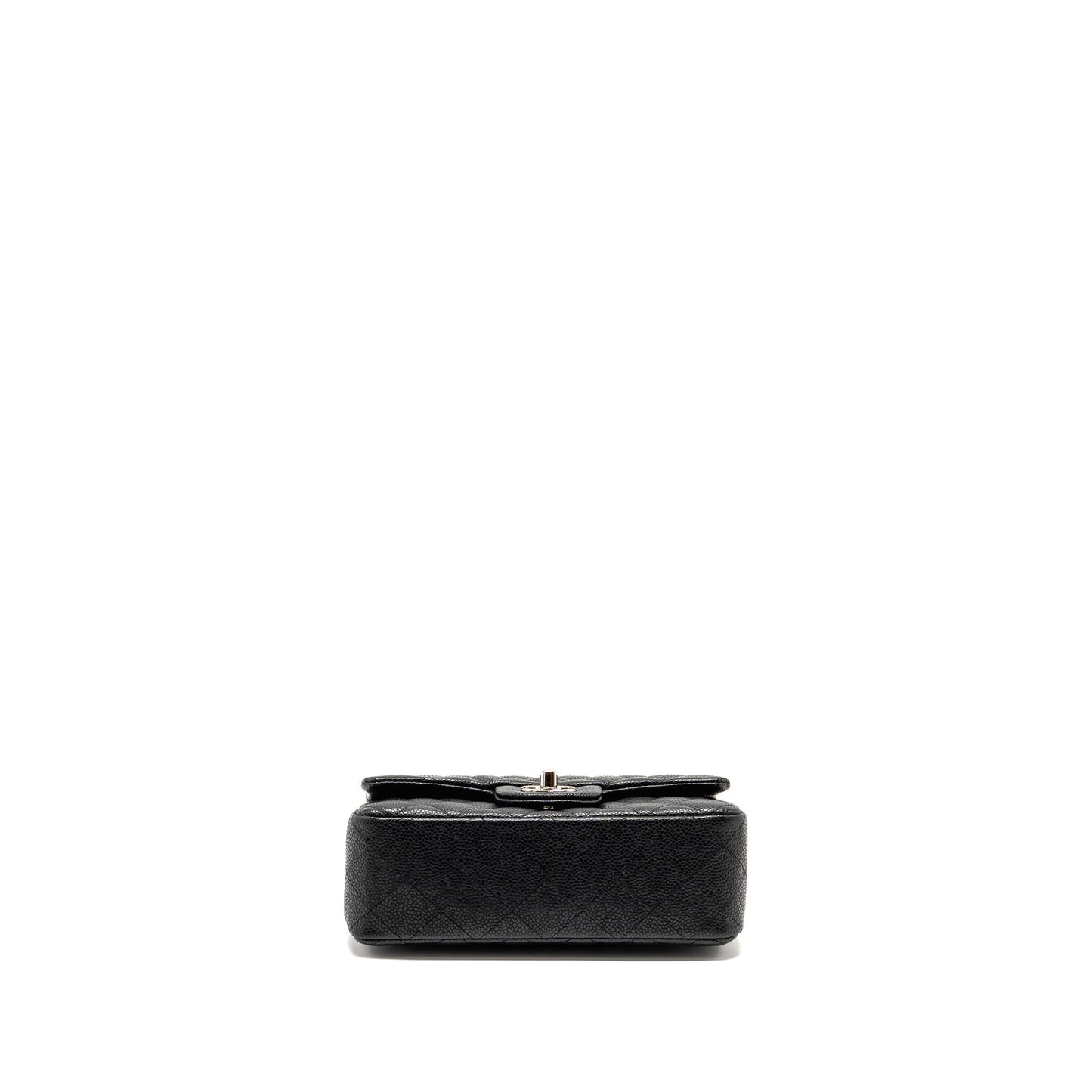 Chanel Mini Rectangular flap bag caviar black SHW