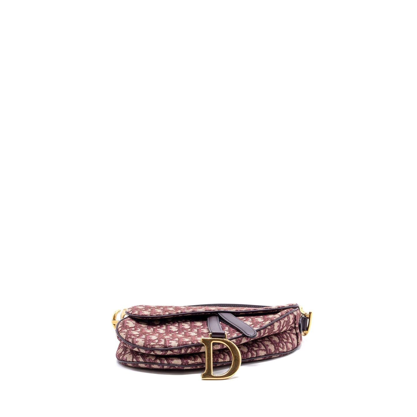 Luxury Dior Medium Saddle Bag Red Oblique Embroidery GHW With An Extra Luxury Dior Strap