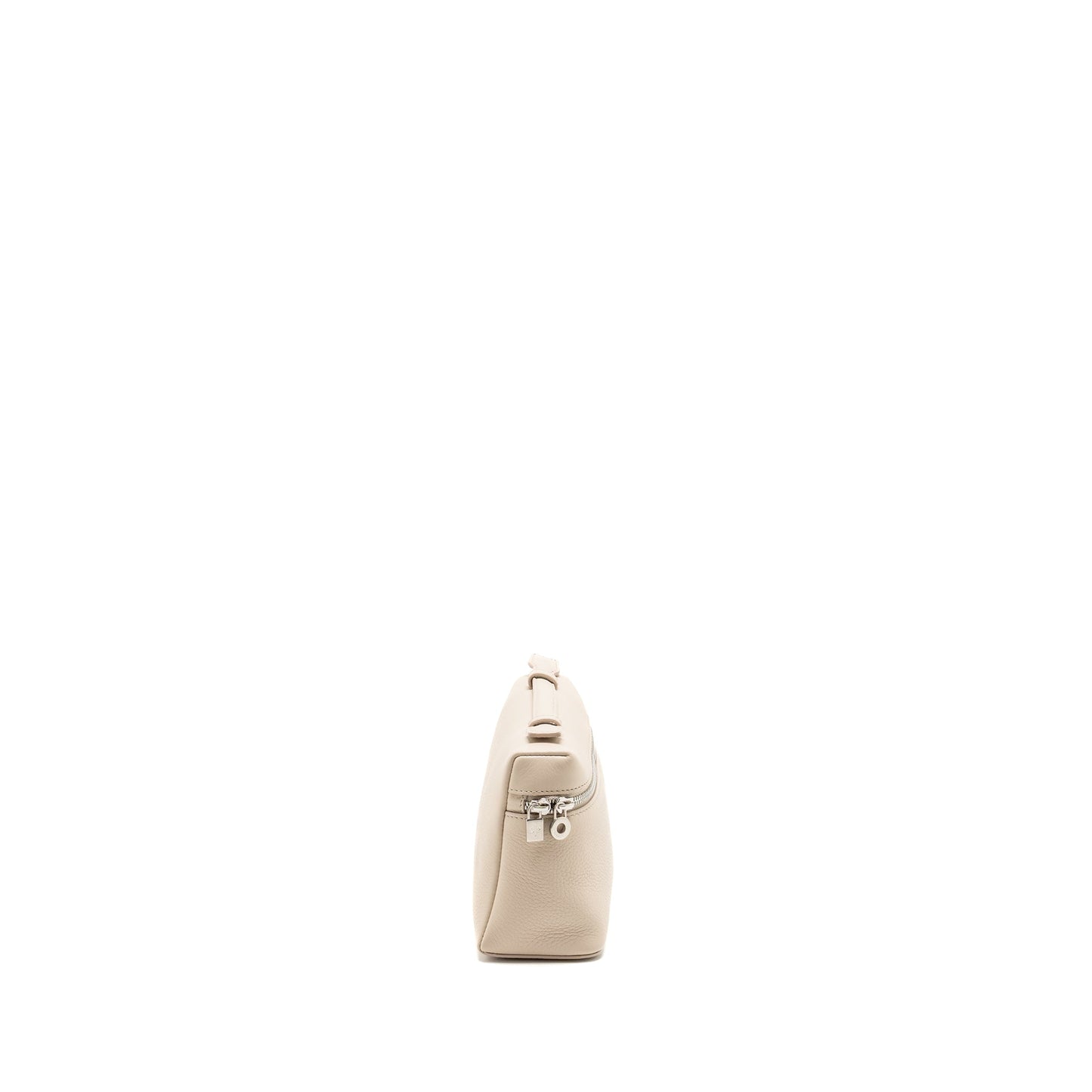 Loro Piana Extra Pocket L19 Grained Calfskin Whisper White SHW