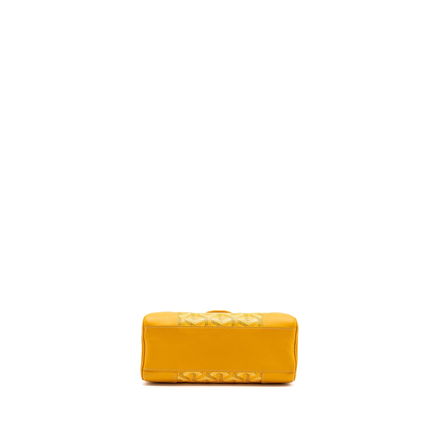 GOYARD mini Saigon canvas yellow SHW