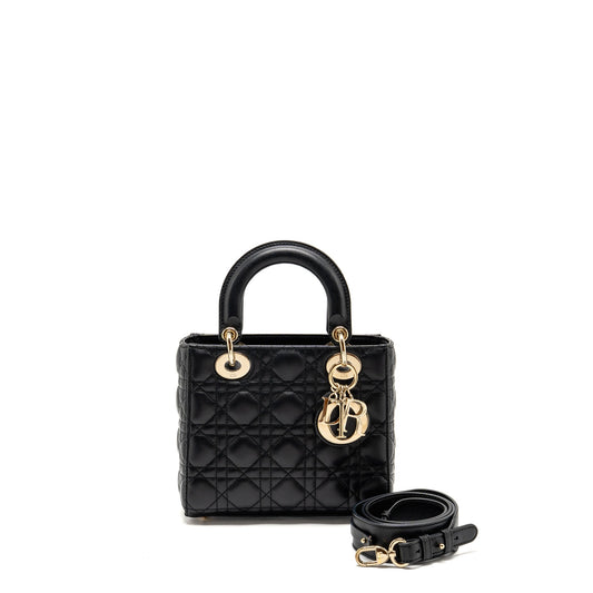 Luxury Dior My ABC Small Lady Luxury Dior Lambskin Black LGHW