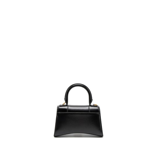 Balenciaga Hourglass XS Calfskin Black GHW
