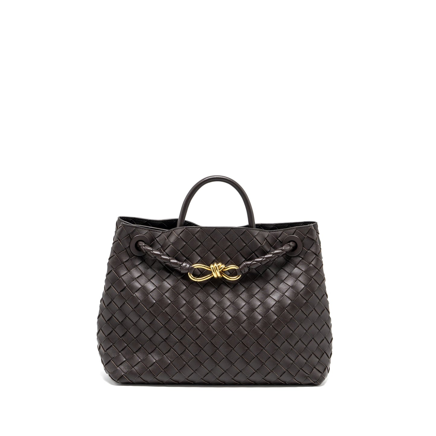 Bottega Veneta Medium Andiamo Bag Lambskin Fondant GHW