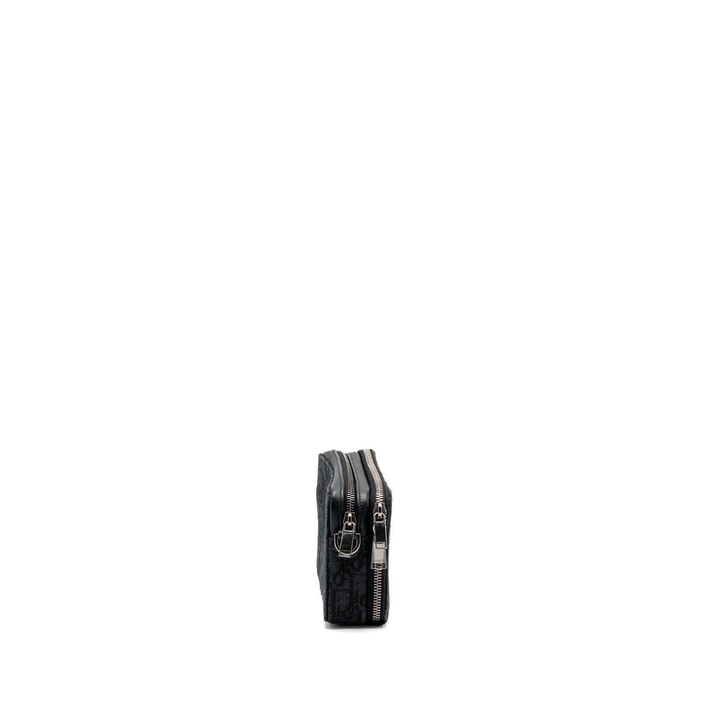 Luxury Dior Pouch With Strap Black Luxury Dior Oblique Jacquard SHW