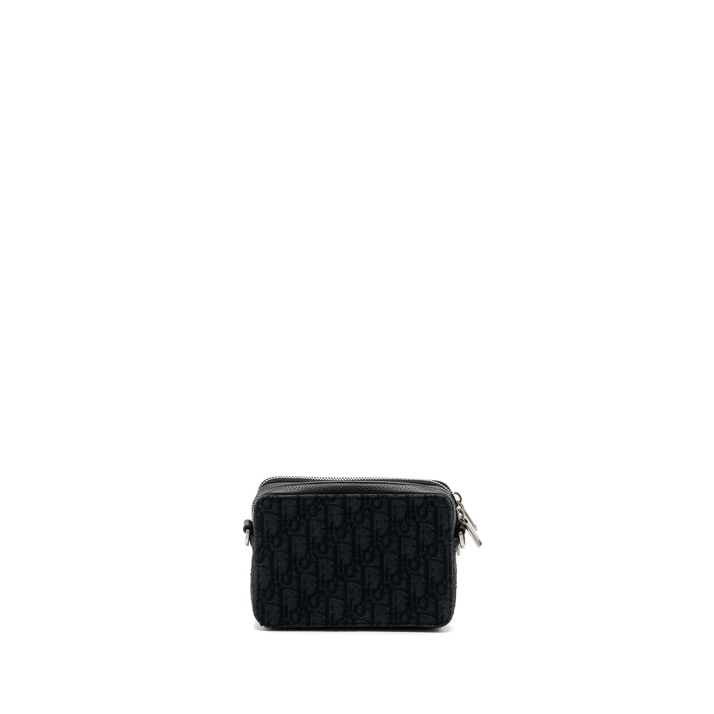 Luxury Dior Pouch With Strap Black Luxury Dior Oblique Jacquard SHW