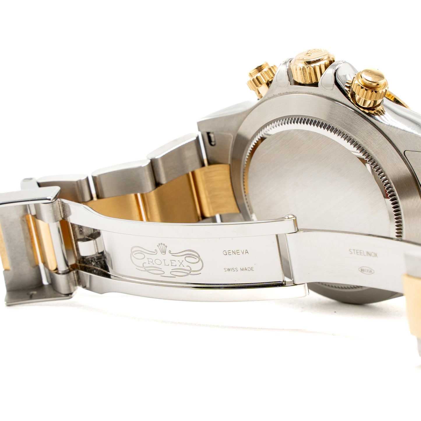 Rolex Cosmograph Daytona 40MM Oyster Steel/Yellow Gold White Dial M116503-0001