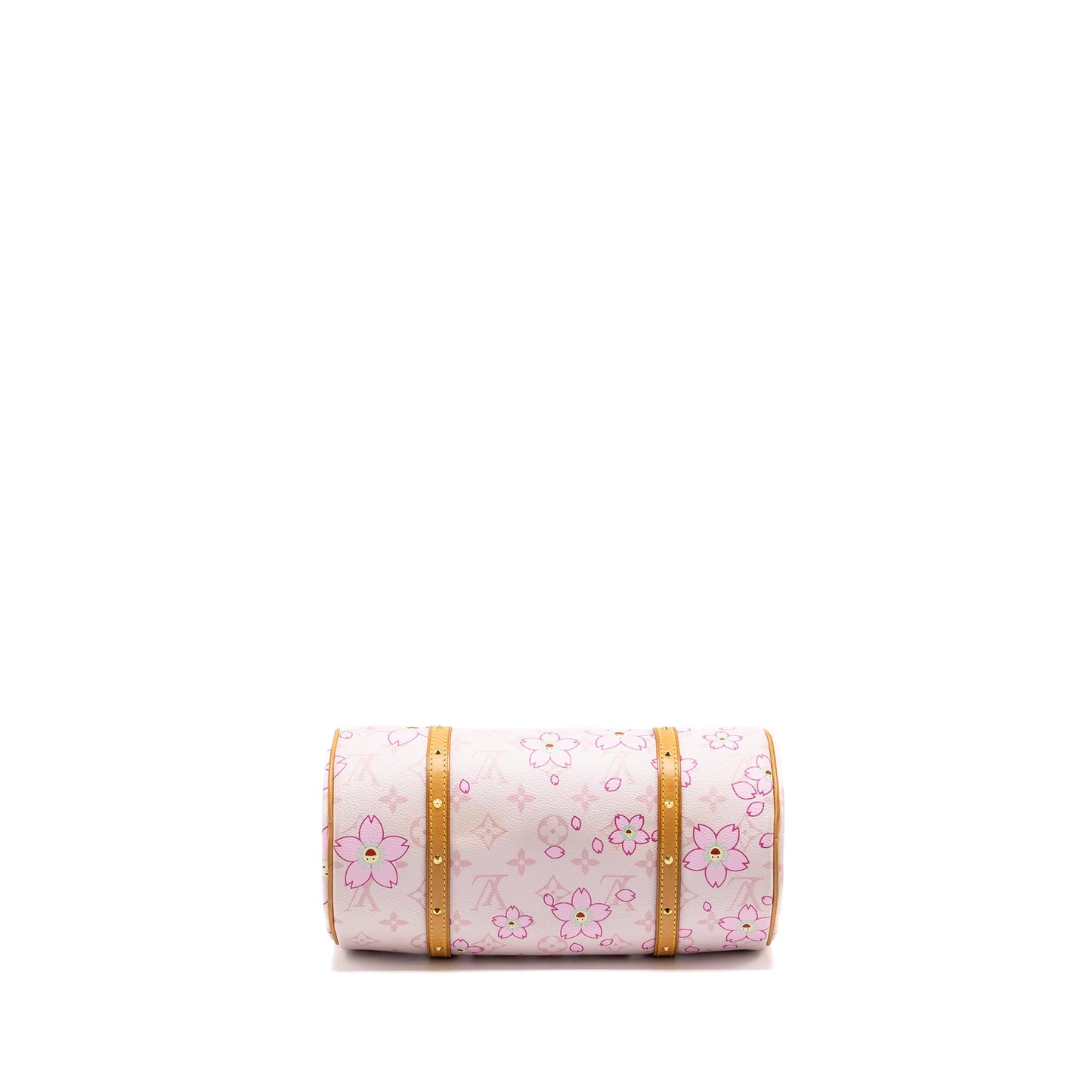 Louis Vuitton Limited Edition Cherry Blossom Papillon Bag Monogram Canvas Pink GHW