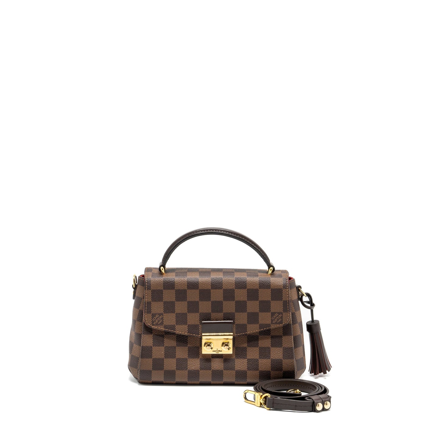 Louis Vuitton Croisette damier ebene GHW