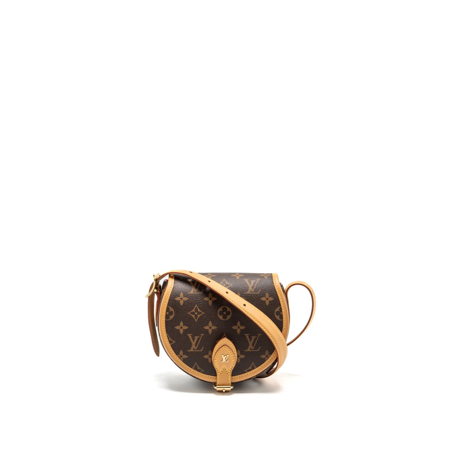 Louis Vuitton tambourin bag monogram canvas GHW
