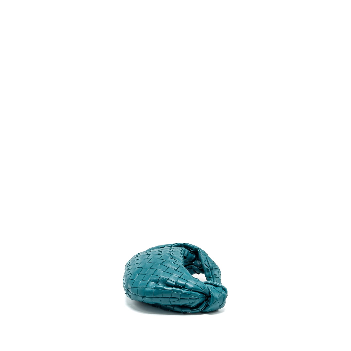 BOTTEGA VENETA MINI JODIE LAMBSKIN blue GHW